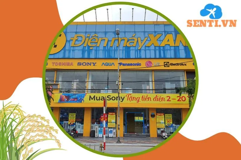 Cửa hàng Điện tử và Điện máy XANH